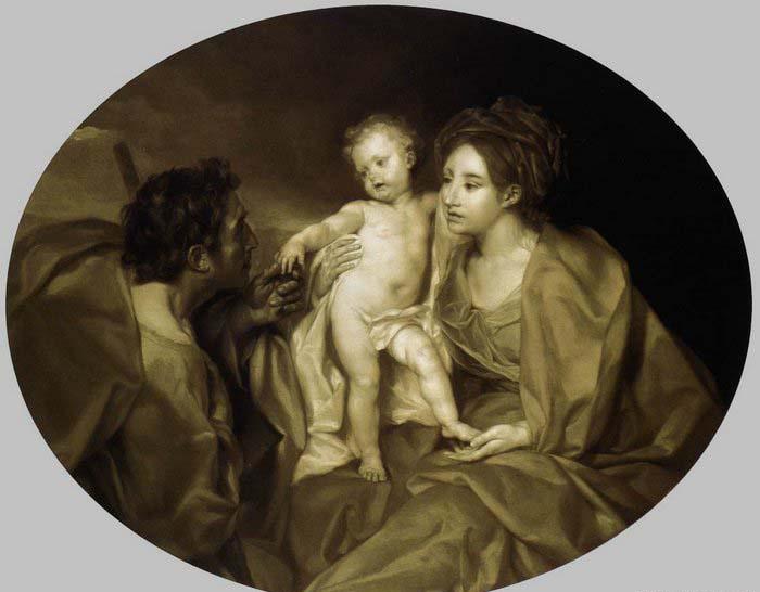 Anton Raphael Mengs The Holy Family oil painting picture